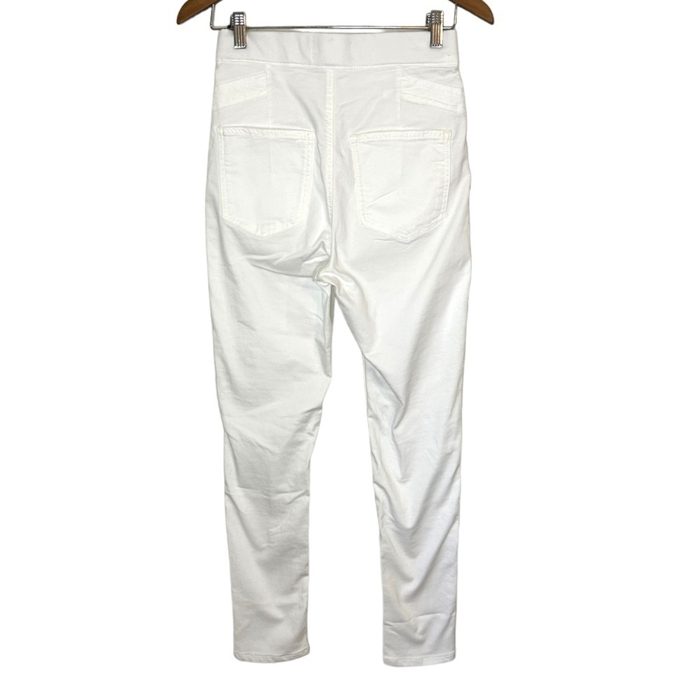 Free People Feel Alright High Rise White Skinny Jeans - Picture 7 of 14